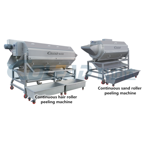 Root Vegetables Continuous Peeling Machine